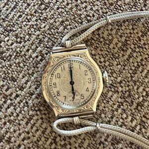 Art deco style Elgin antique watch